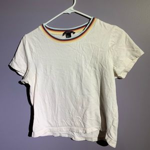Forever 21 cute white crop